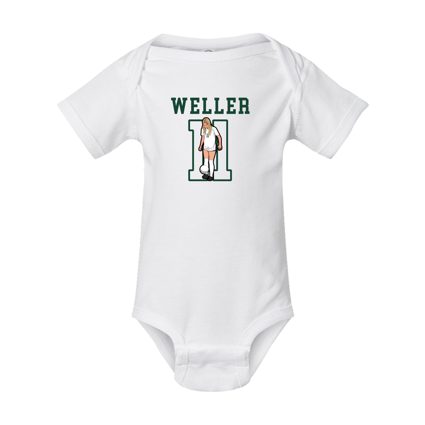 Baby Onesie — Shirsey in White