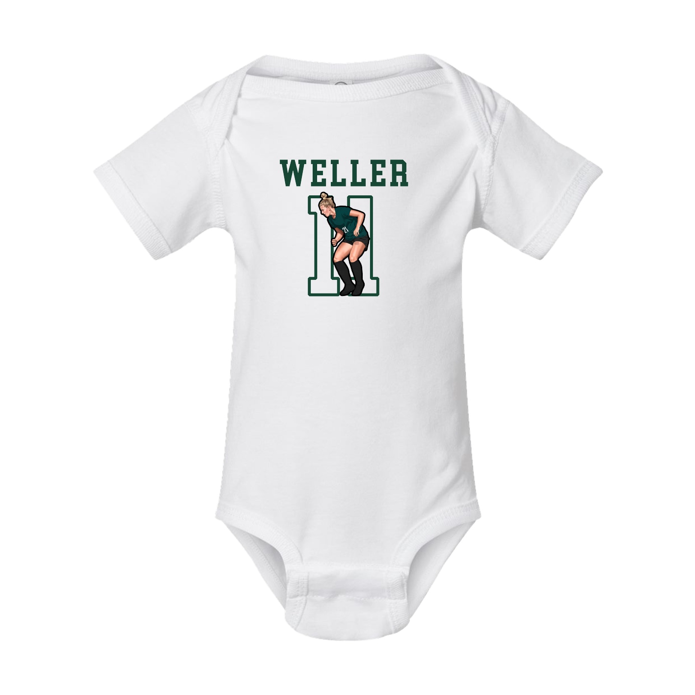 Baby Onesie — Shirsey in White