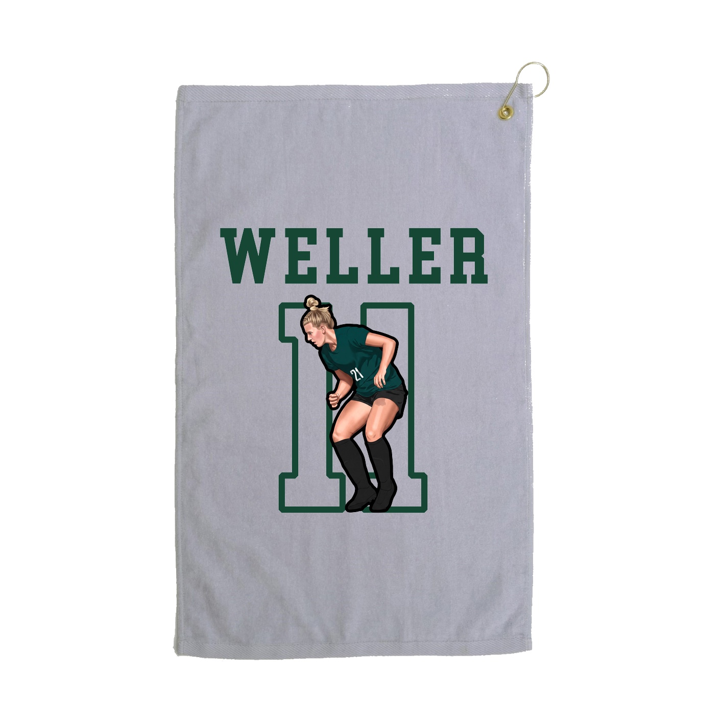 Golf Towel — Shirsey in Grey