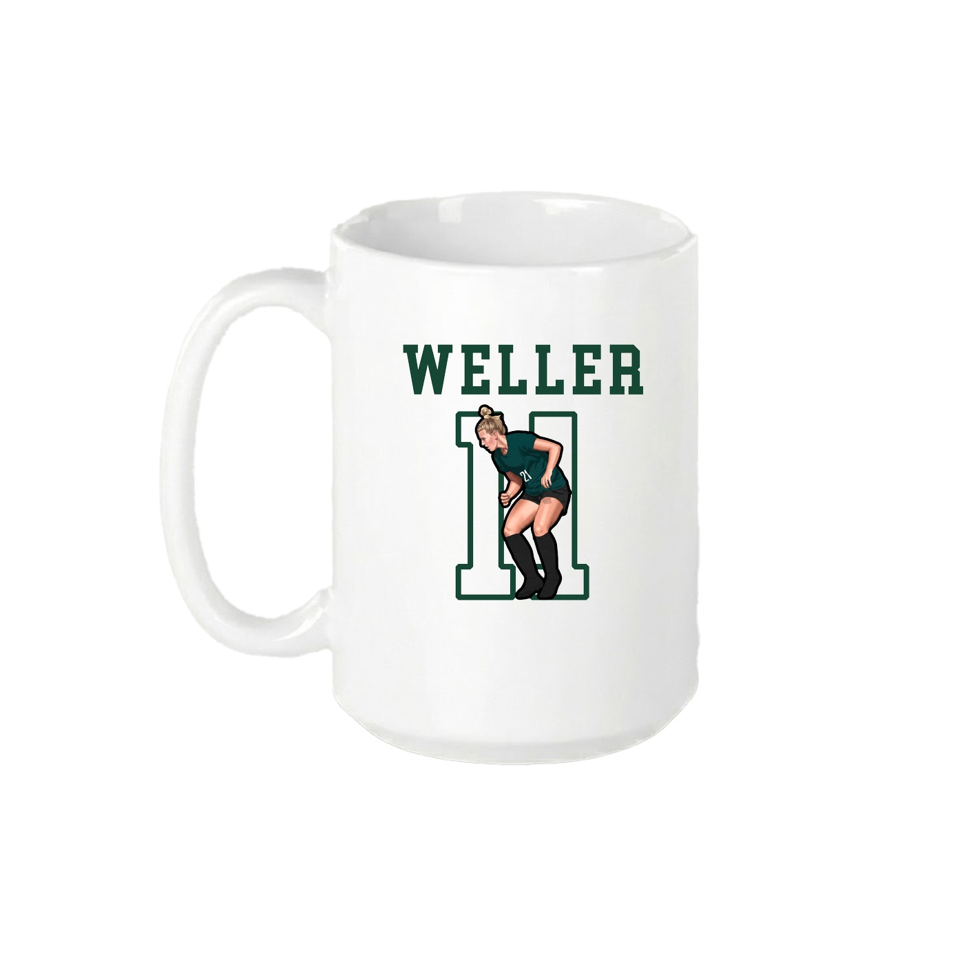 15oz Coffee Mug — Shirsey in White
