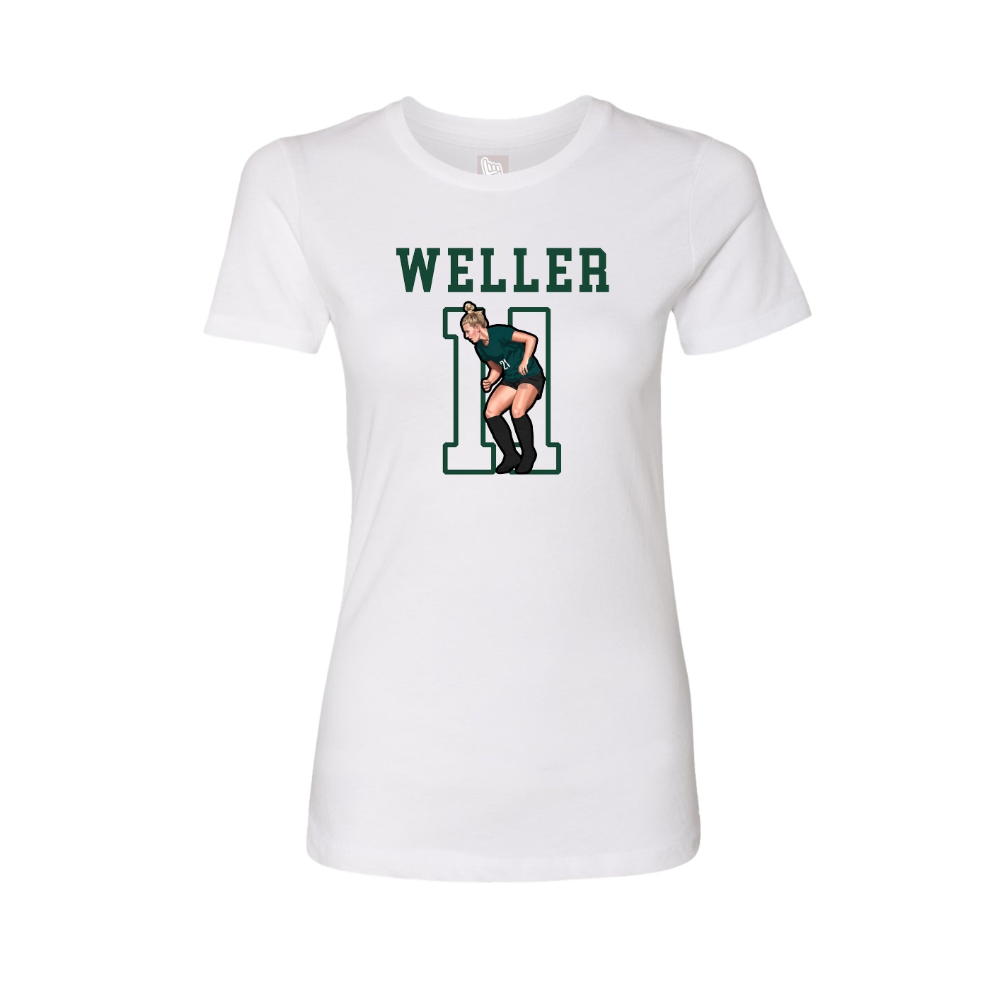 Fitted Women's Tee — Shirsey in White