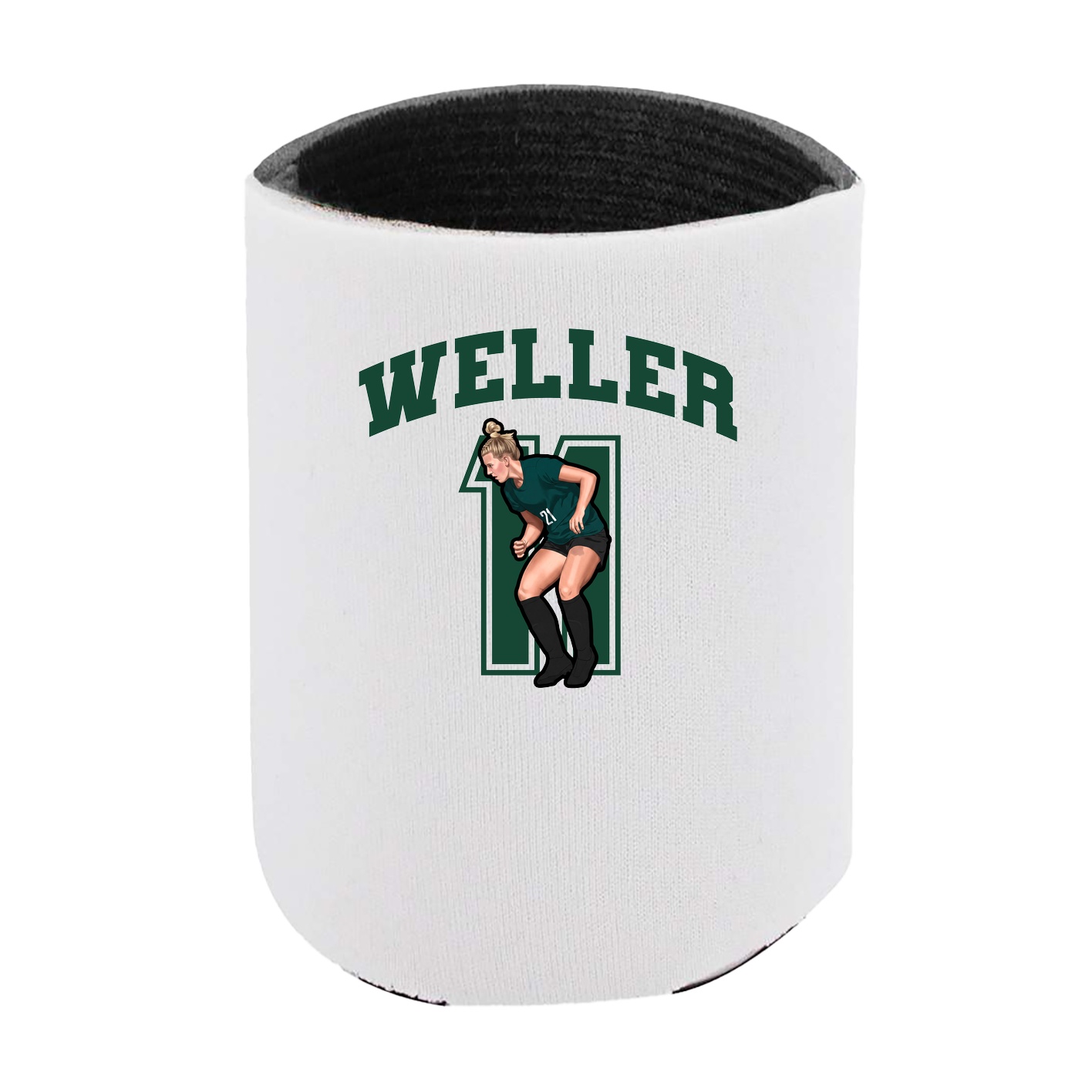 Can Holder — Number in White