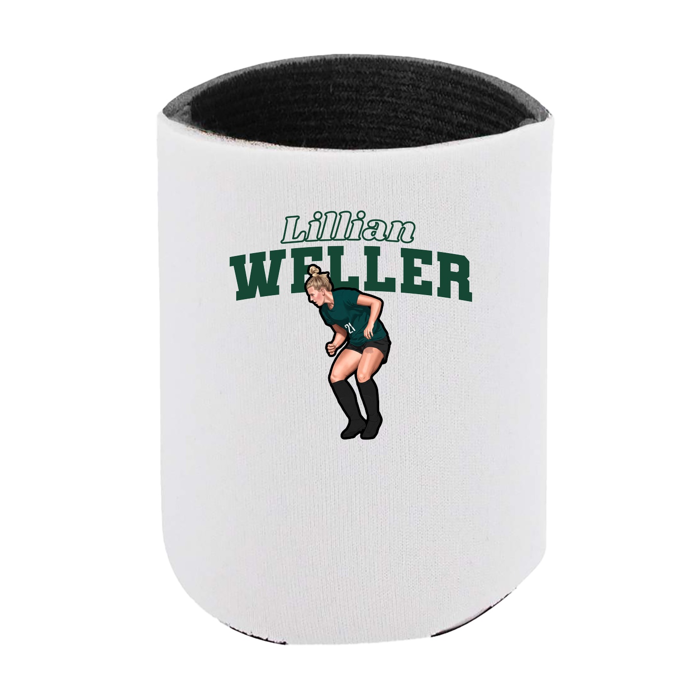 Can Holder — Name Arch in White