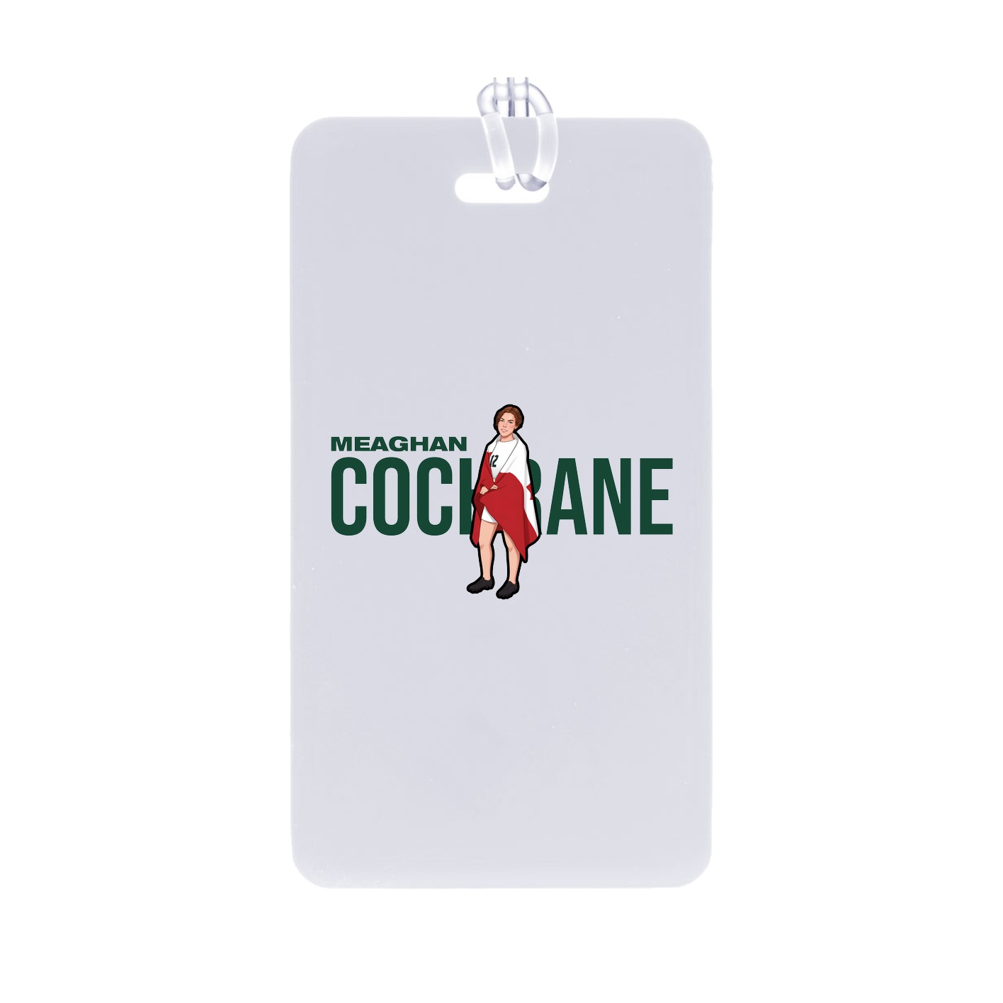 Bag Tag — Player Name in Classic