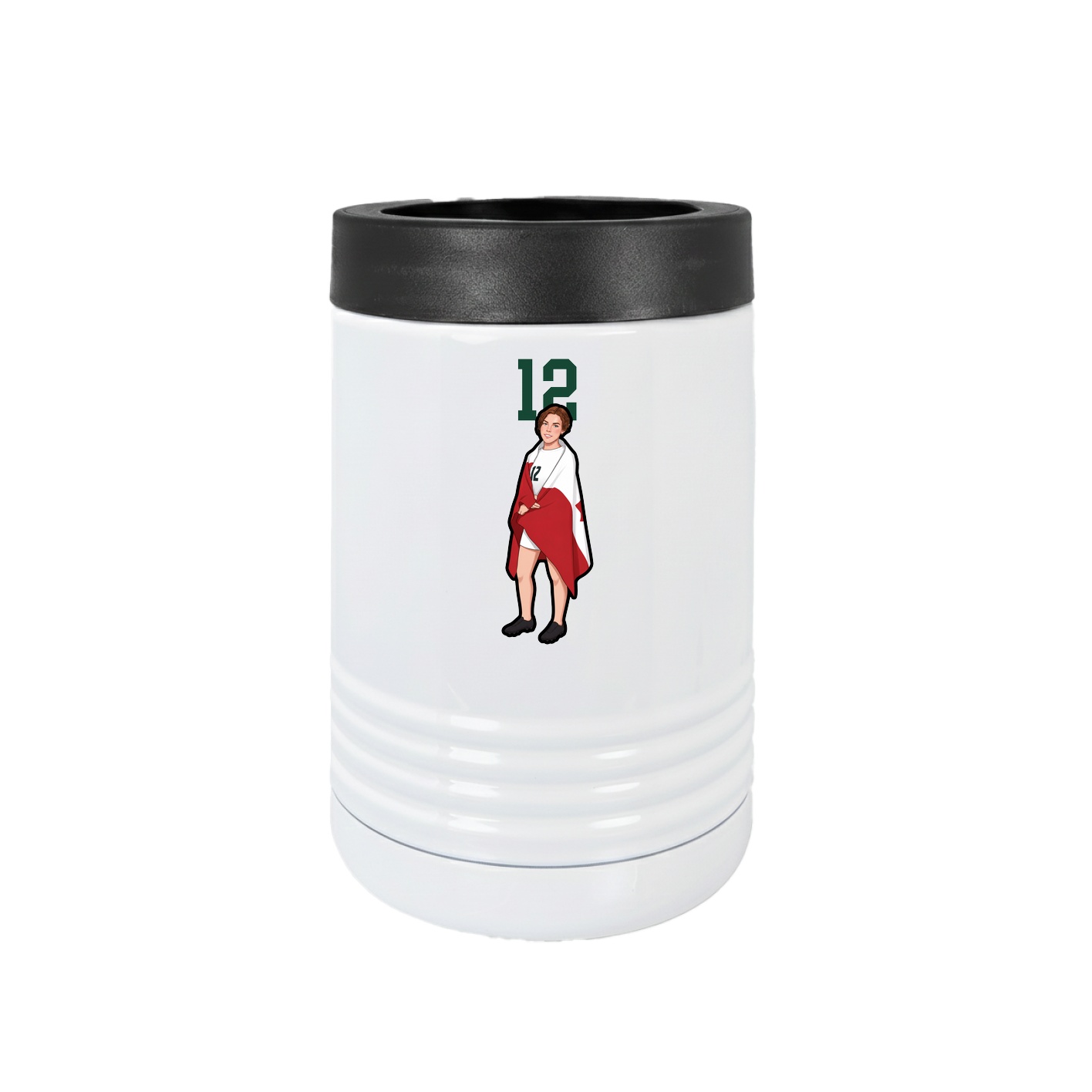 Beverage Holder — Number Top in White