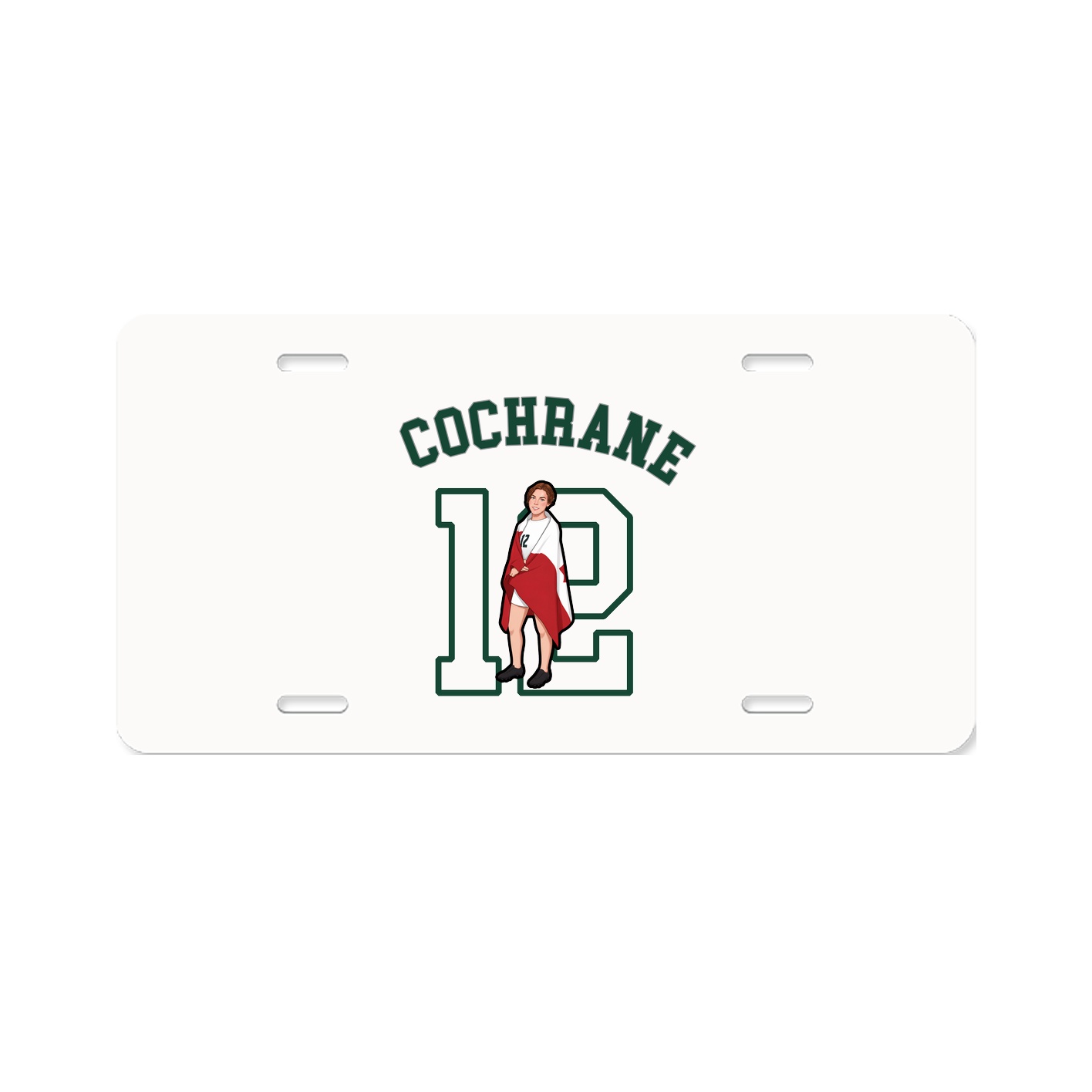 License Plate — Shirsey Arch in Classic