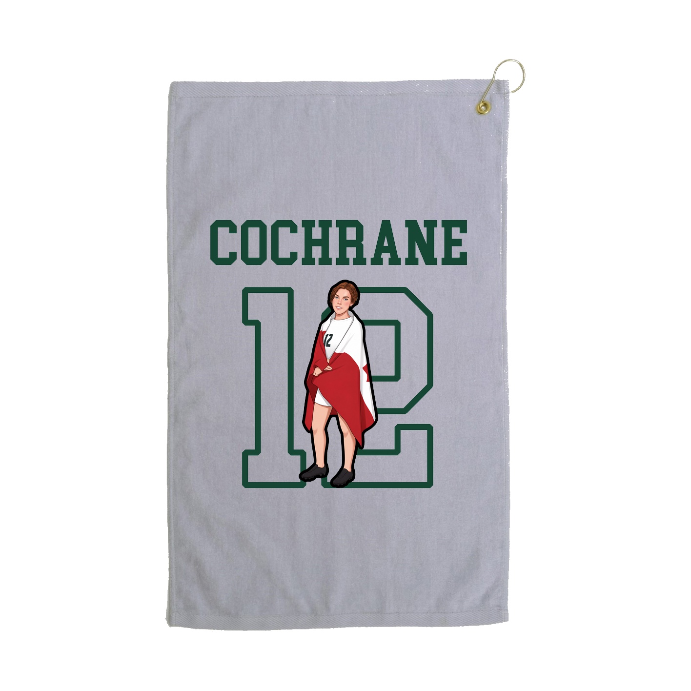 Golf Towel — Shirsey in Grey