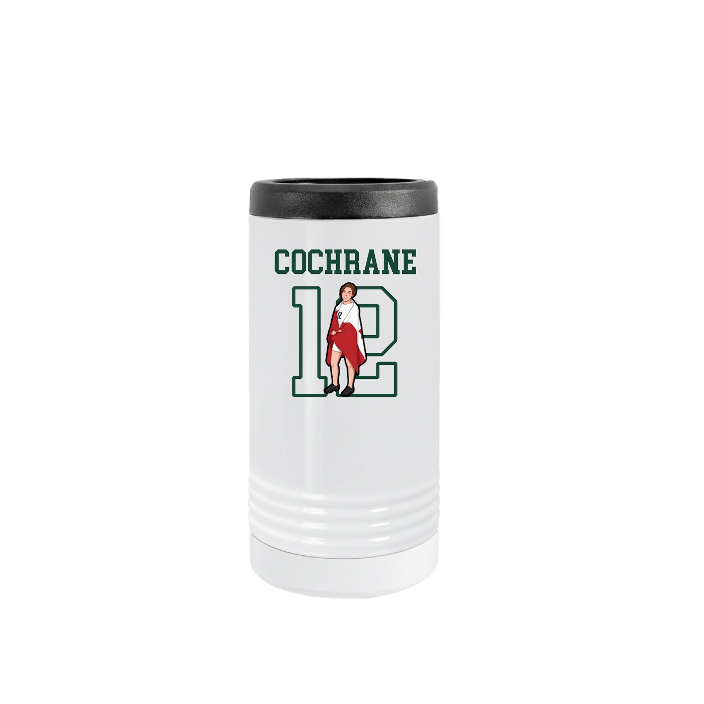 Slim Beverage Holder — Shirsey in White