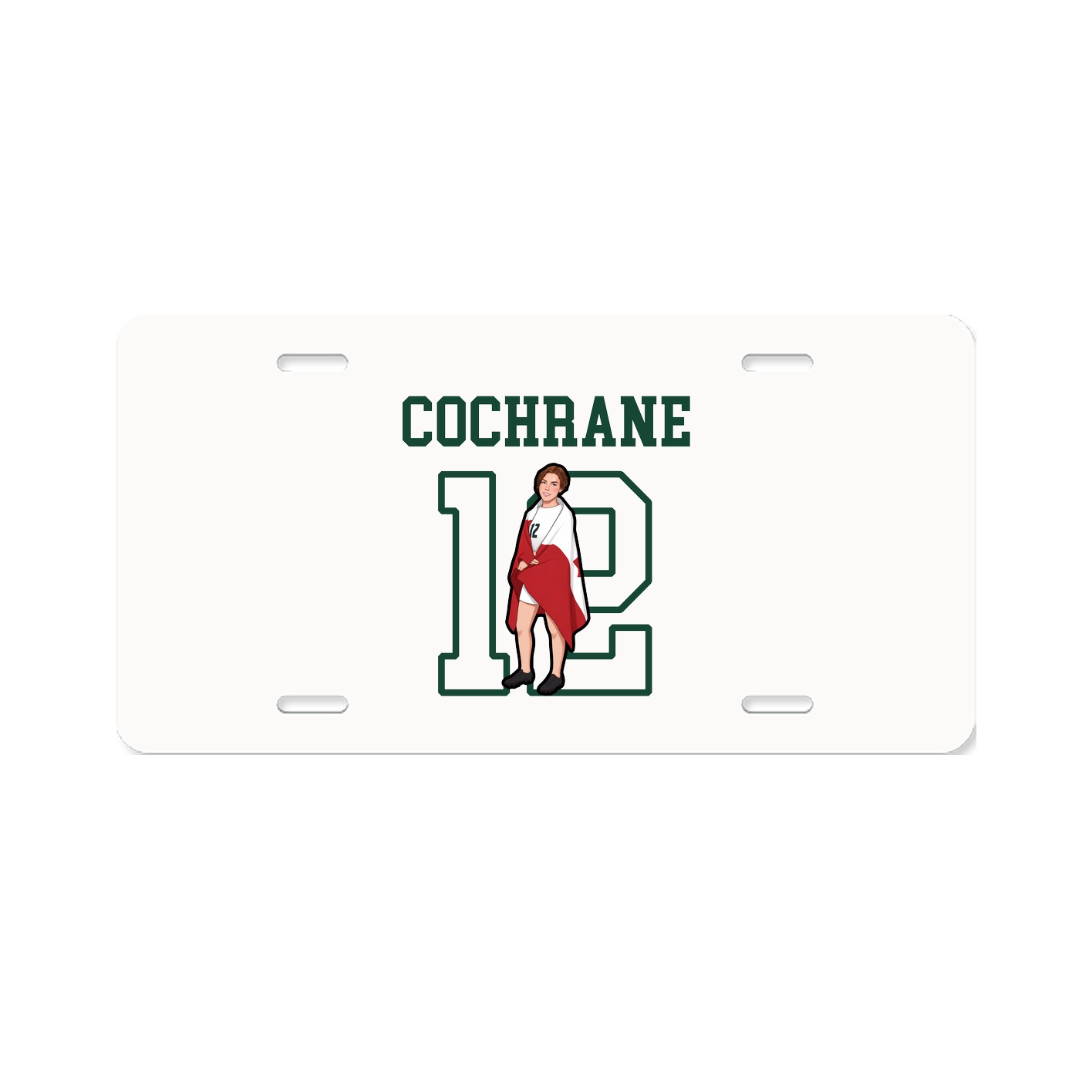 License Plate — Shirsey in Classic