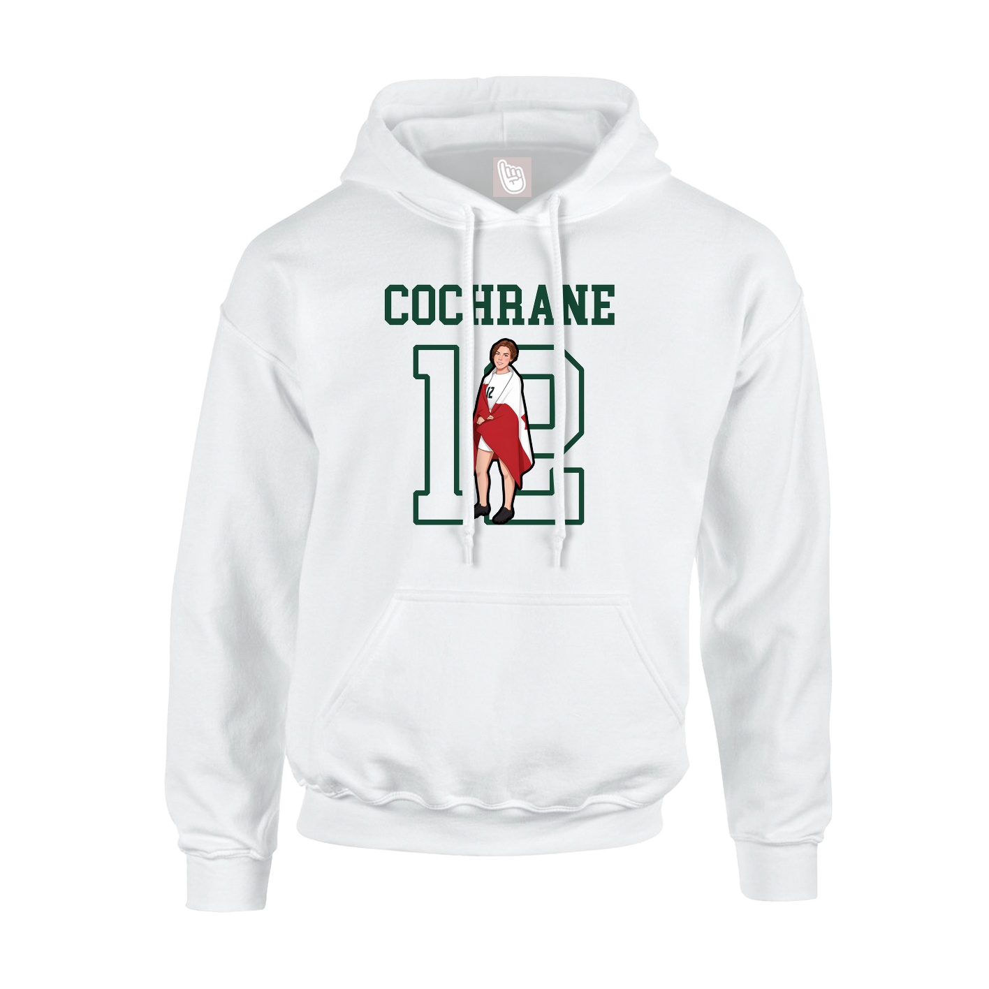 Youth Hoodie — Shirsey in White