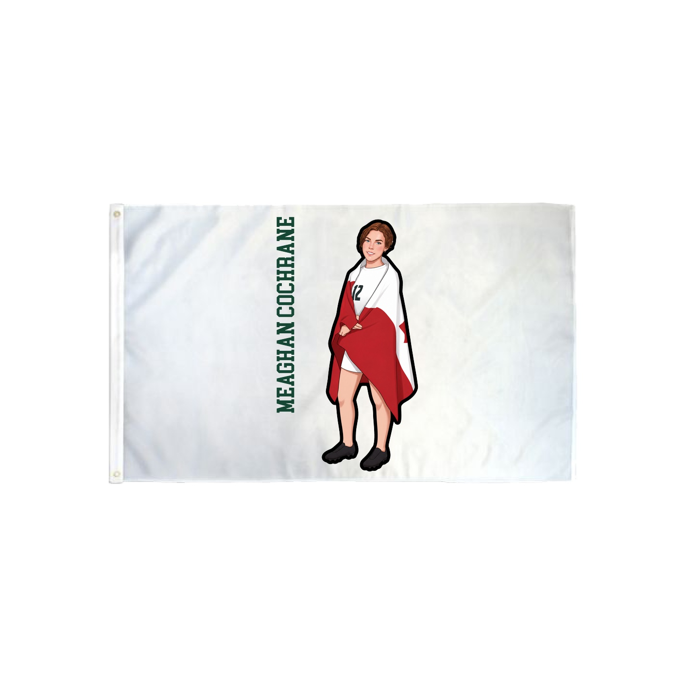 3x5 Flag — Name Vertical in Classic