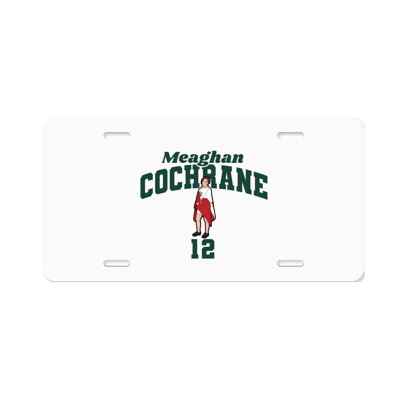 License Plate — Signature Arch in Classic