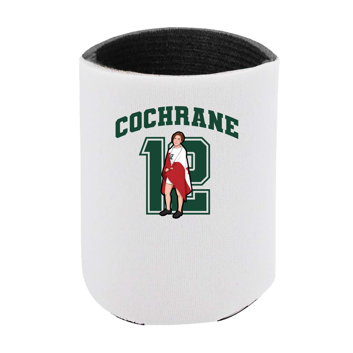 Can Holder — Number in White