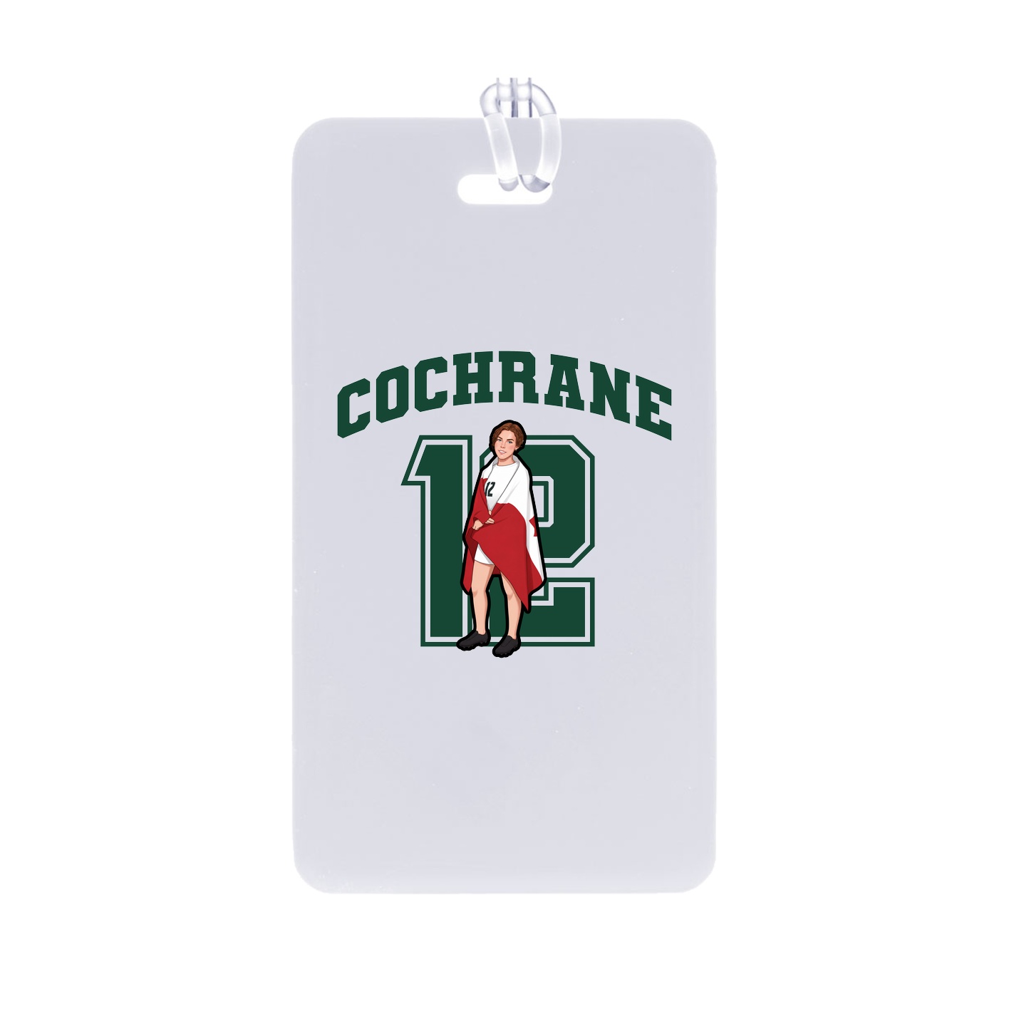 Bag Tag — Number in Classic