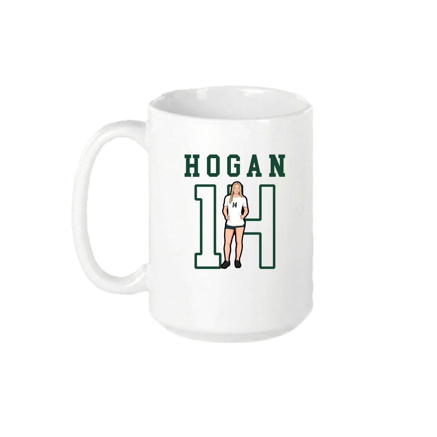 15oz Coffee Mug — Shirsey in White