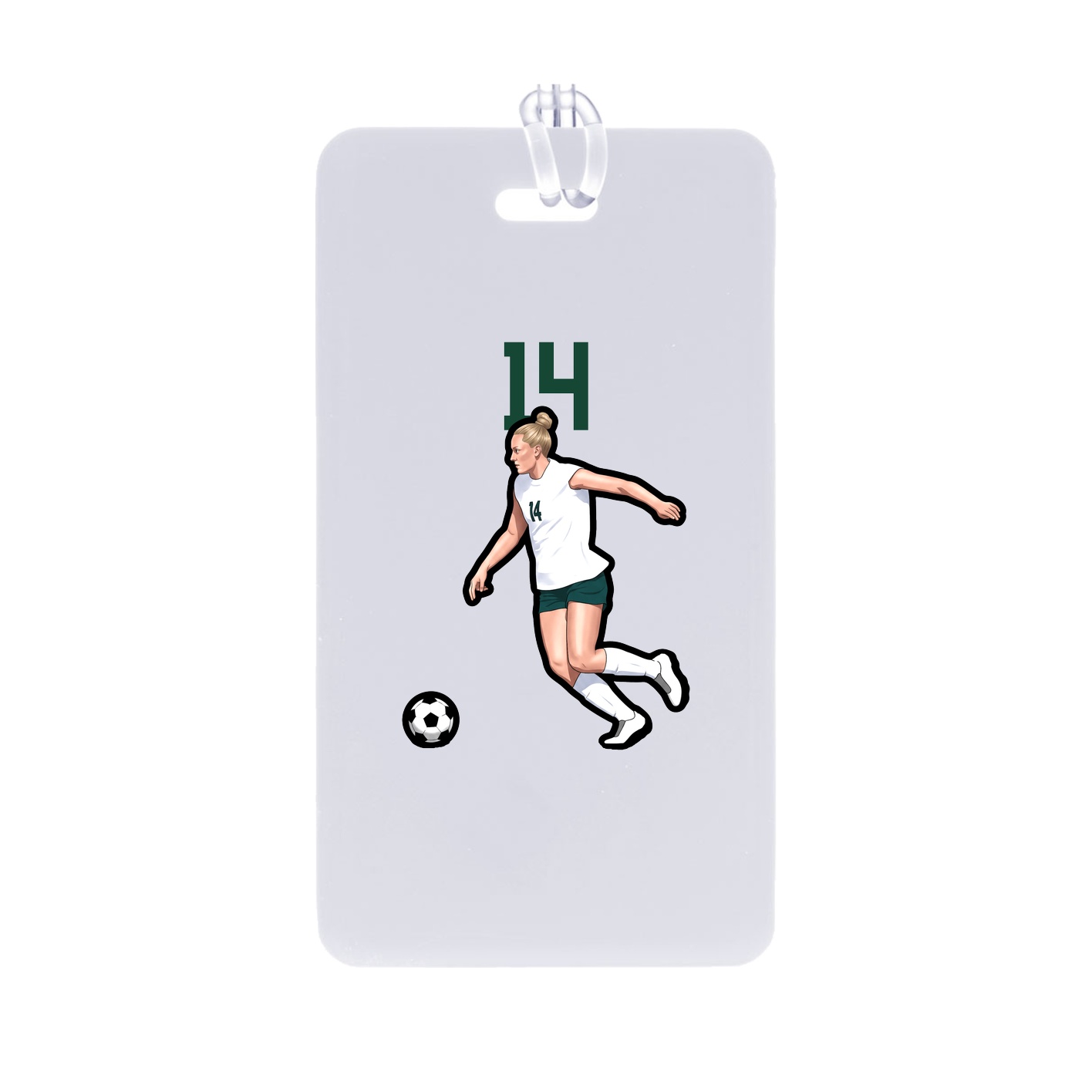 Bag Tag — Number Top in Classic