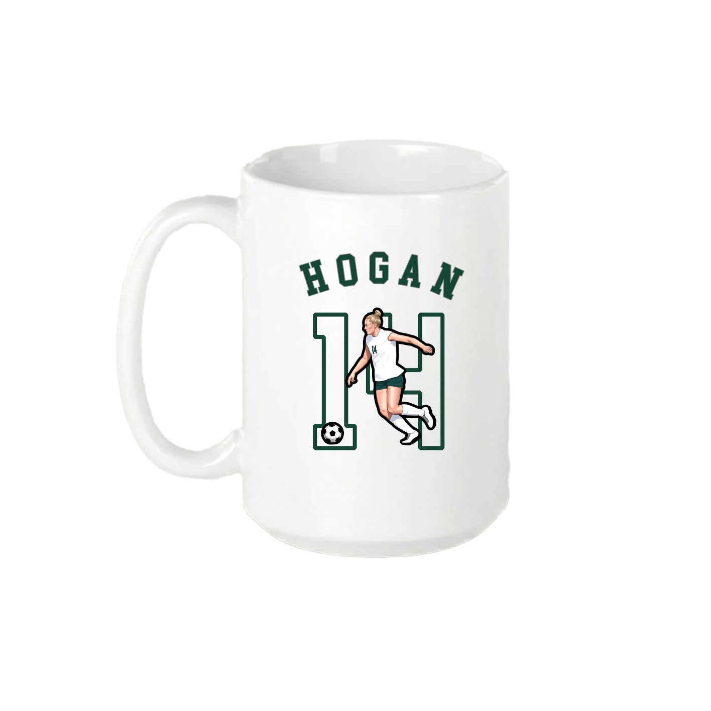 15oz Coffee Mug — Shirsey Arch in White
