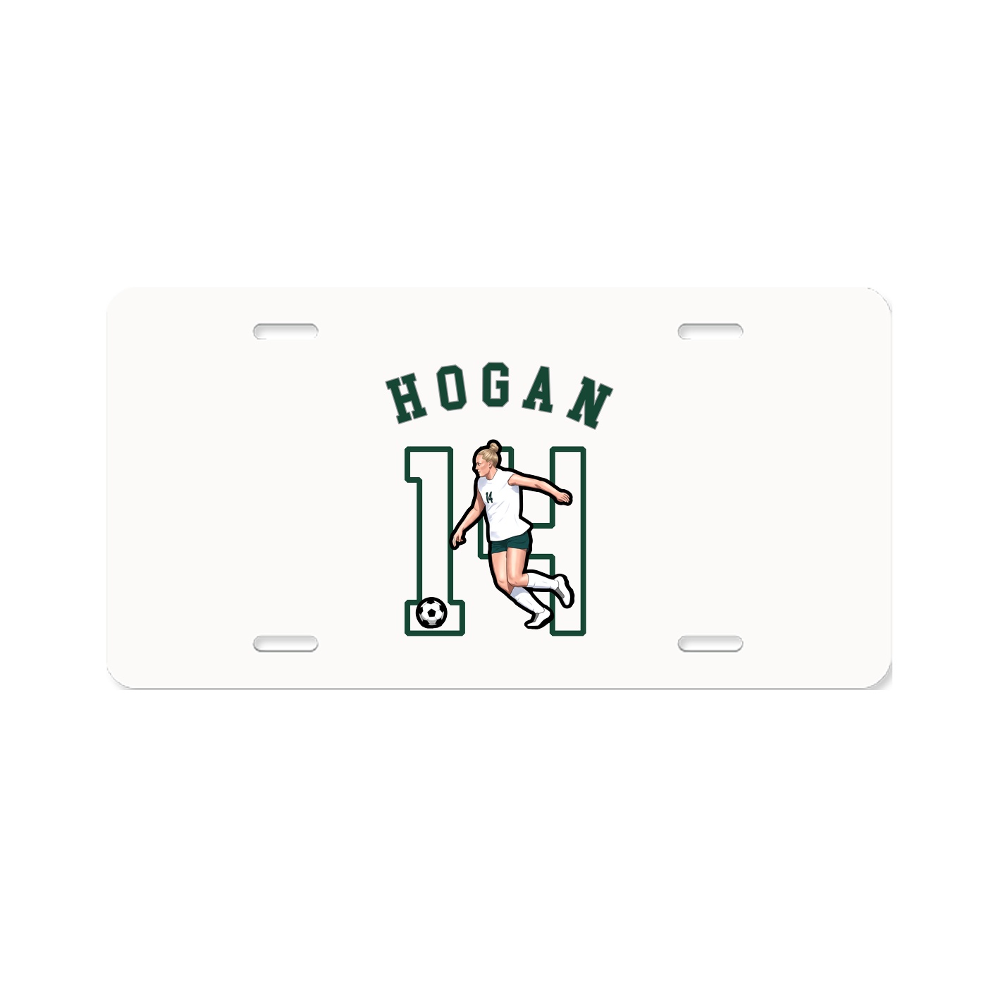 License Plate — Shirsey Arch in Classic