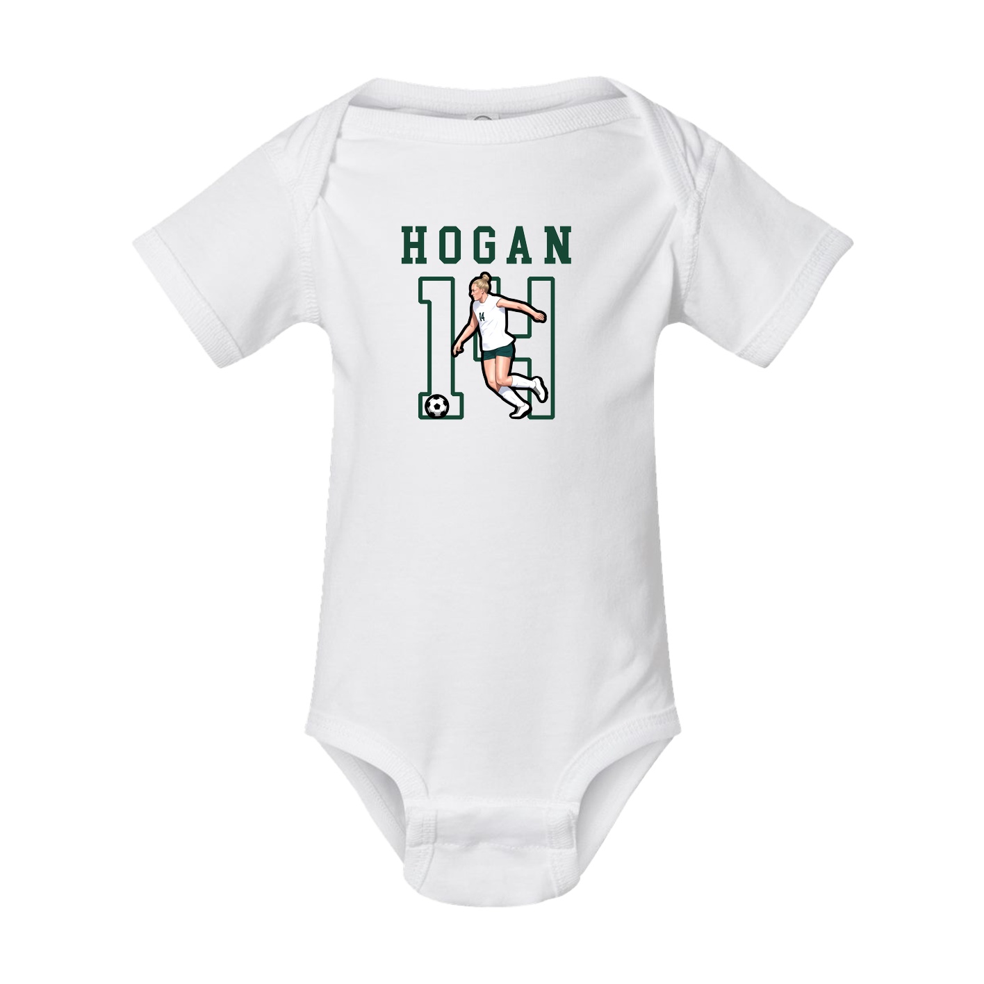 Baby Onesie — Shirsey in White