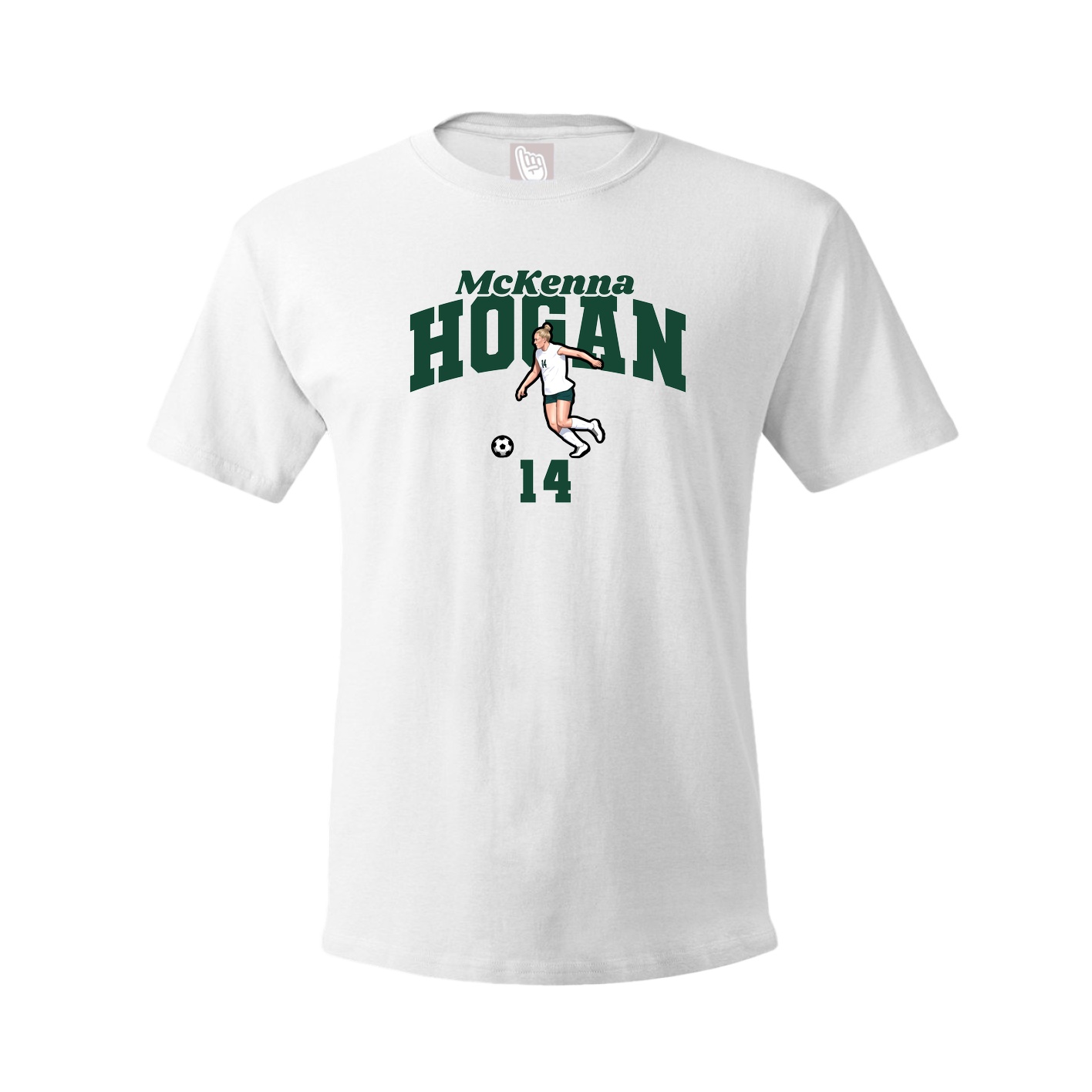 Tee — Signature Arch in White