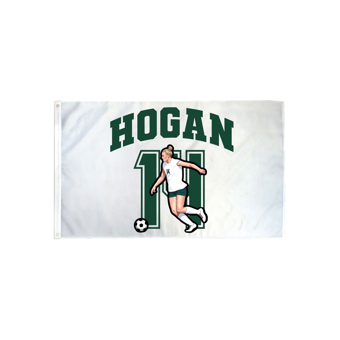 3x5 Flag — Number in Classic
