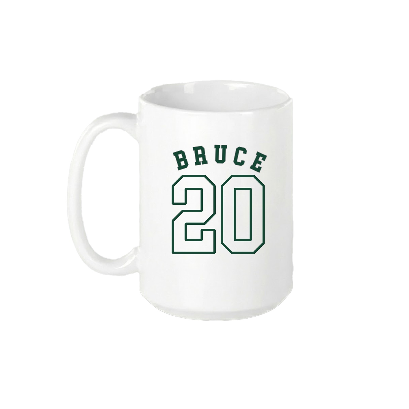 15oz Coffee Mug — Shirsey Arch in White