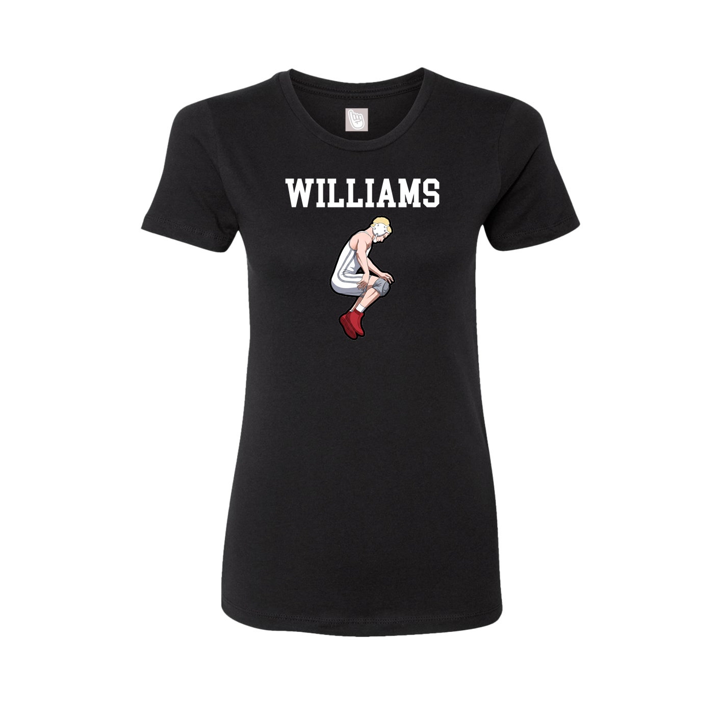 Fitted Women's Tee — Shirsey in Black