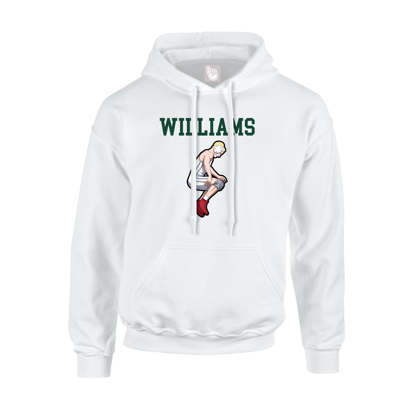 Youth Hoodie — Shirsey in White