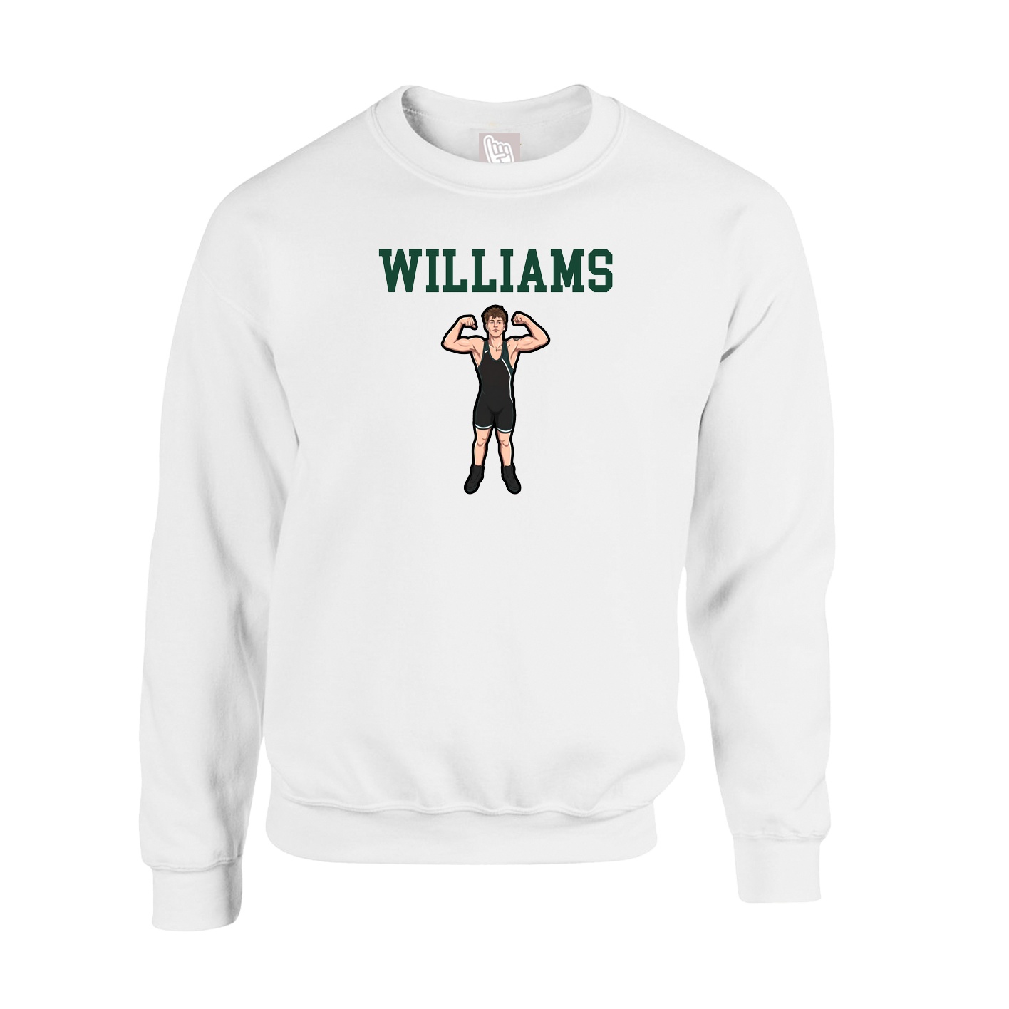 Fleece Crew — Shirsey in White