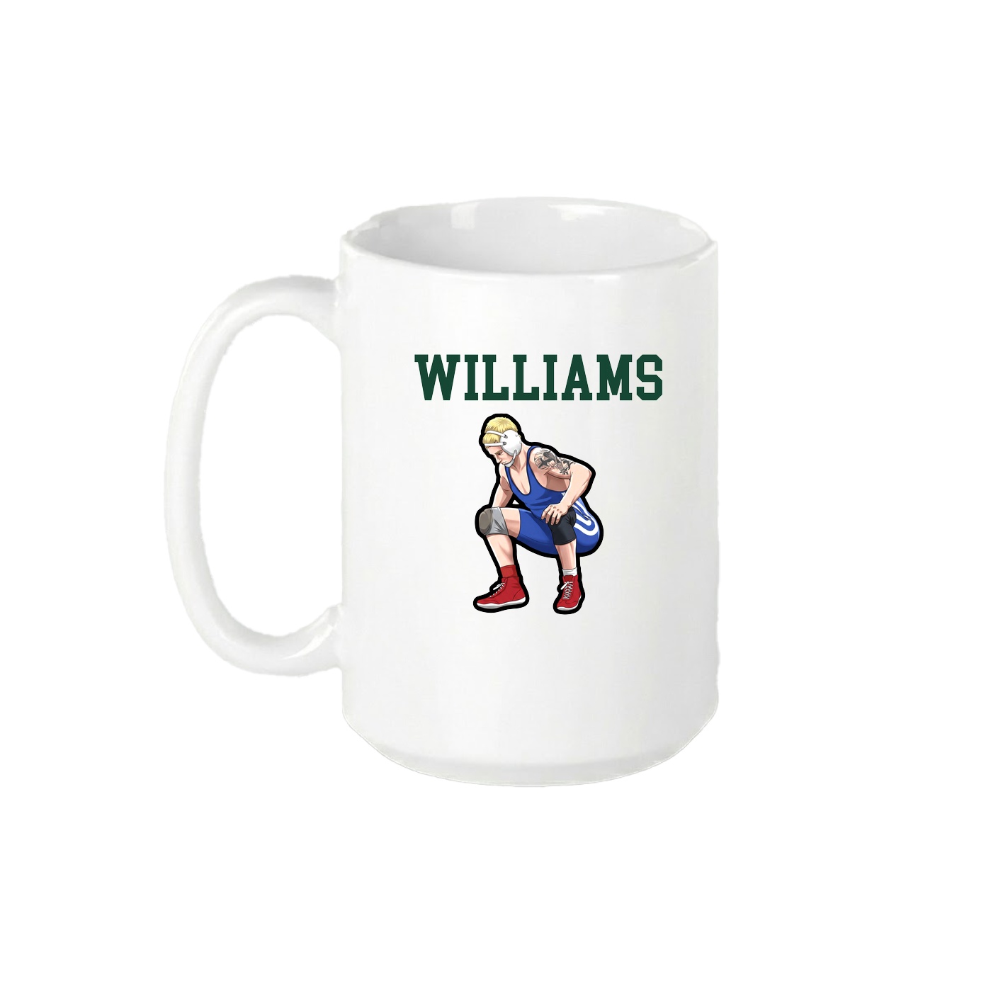 15oz Coffee Mug — Shirsey in White