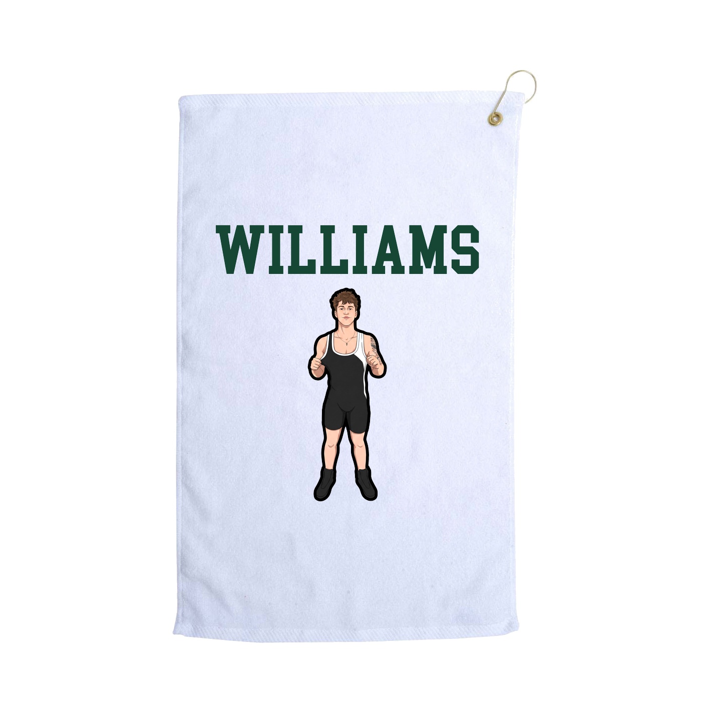 Golf Towel — Shirsey in White