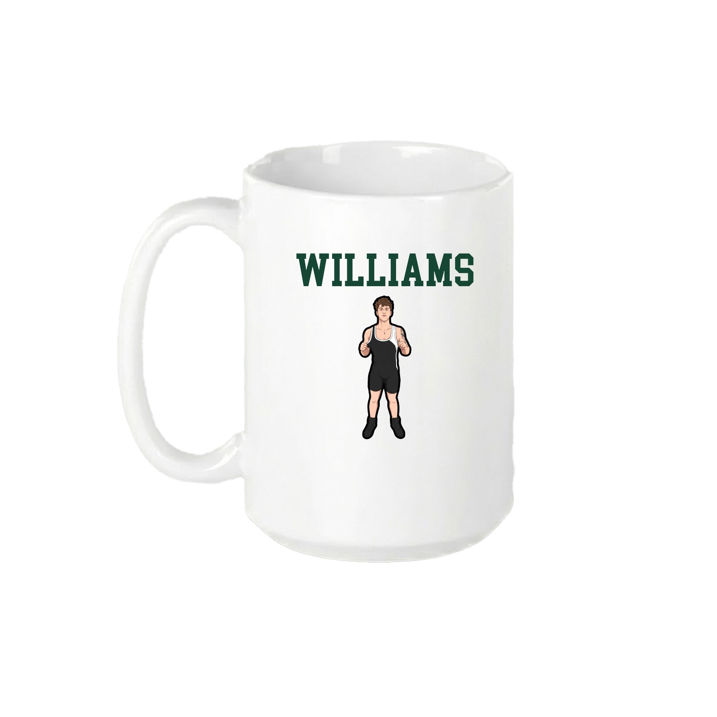 15oz Coffee Mug — Shirsey in White