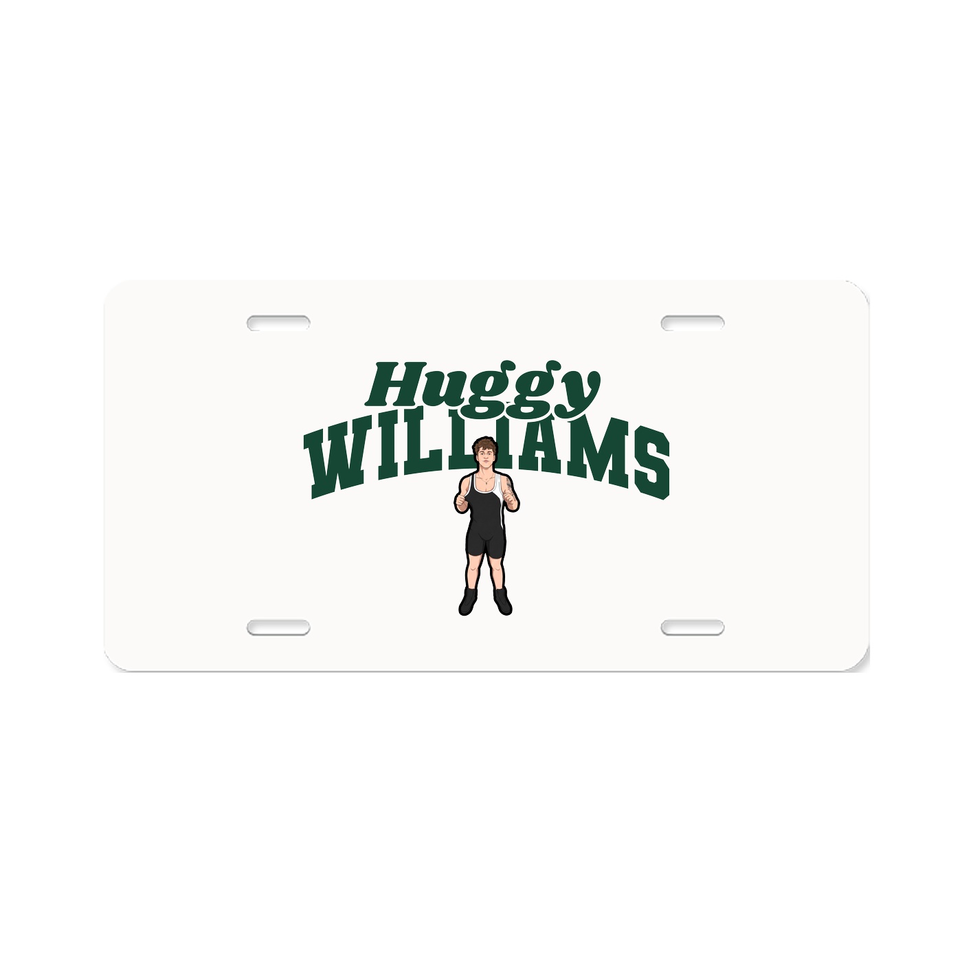 License Plate — Signature Arch in Classic