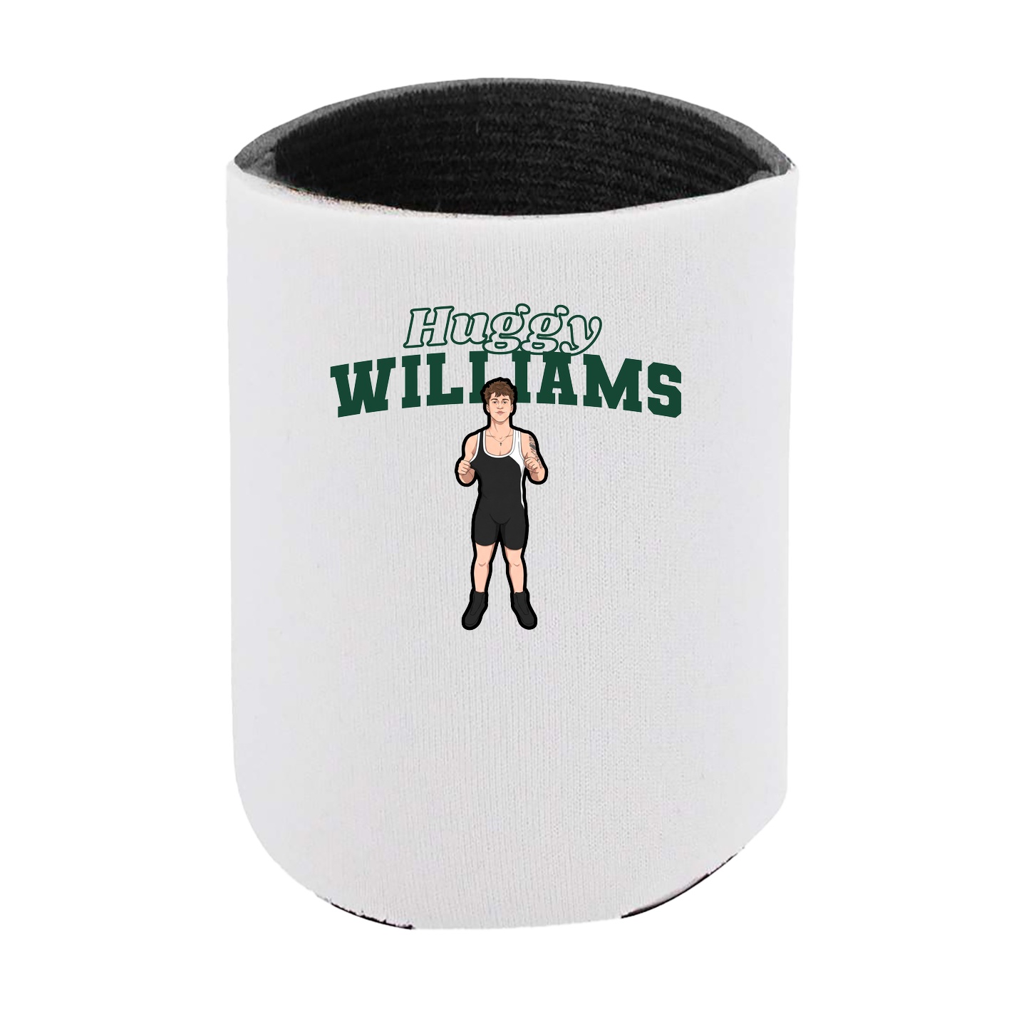 Can Holder — Name Arch in White