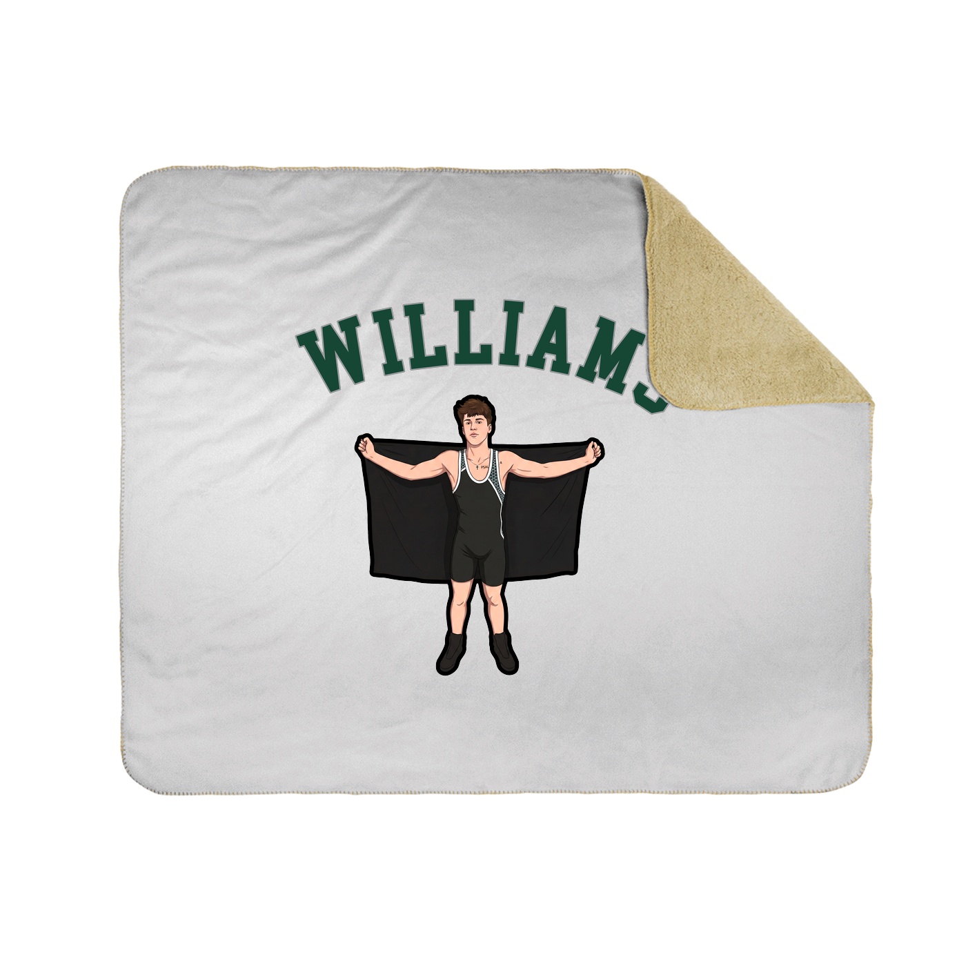 Throw Blanket — Shirsey Arch in White