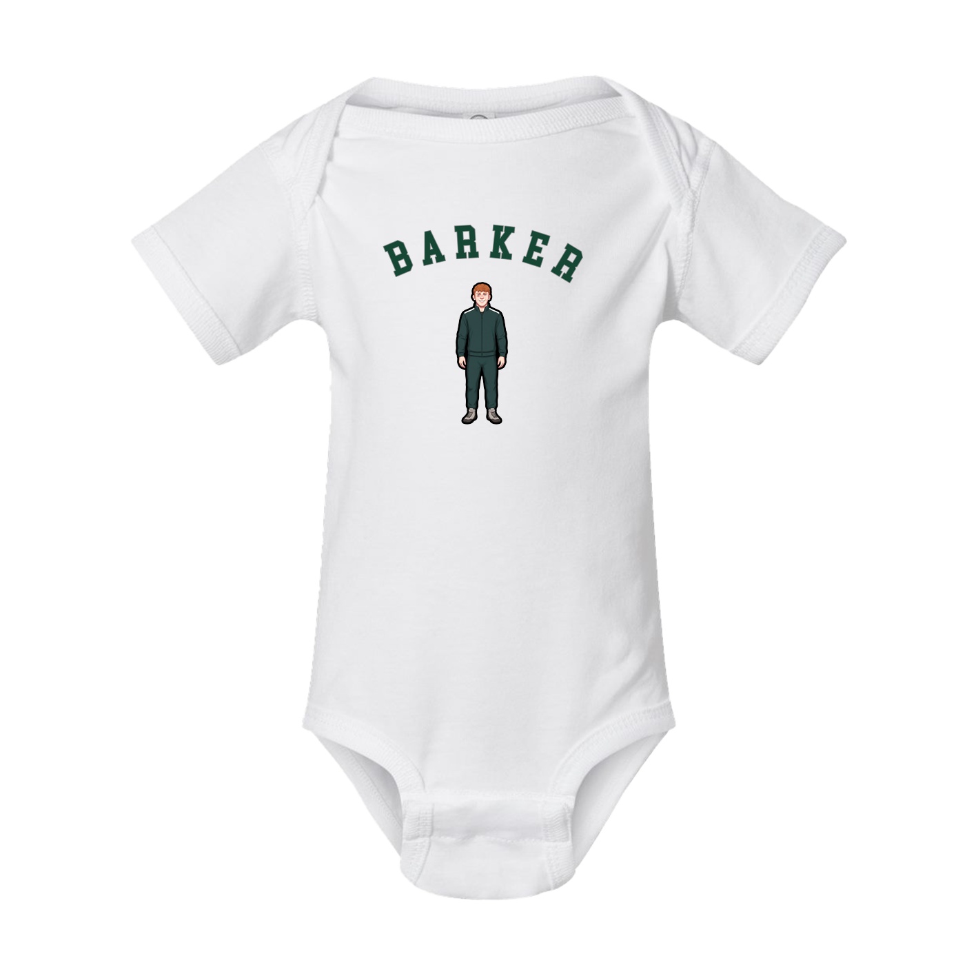 Baby Onesie — Shirsey Arch in White