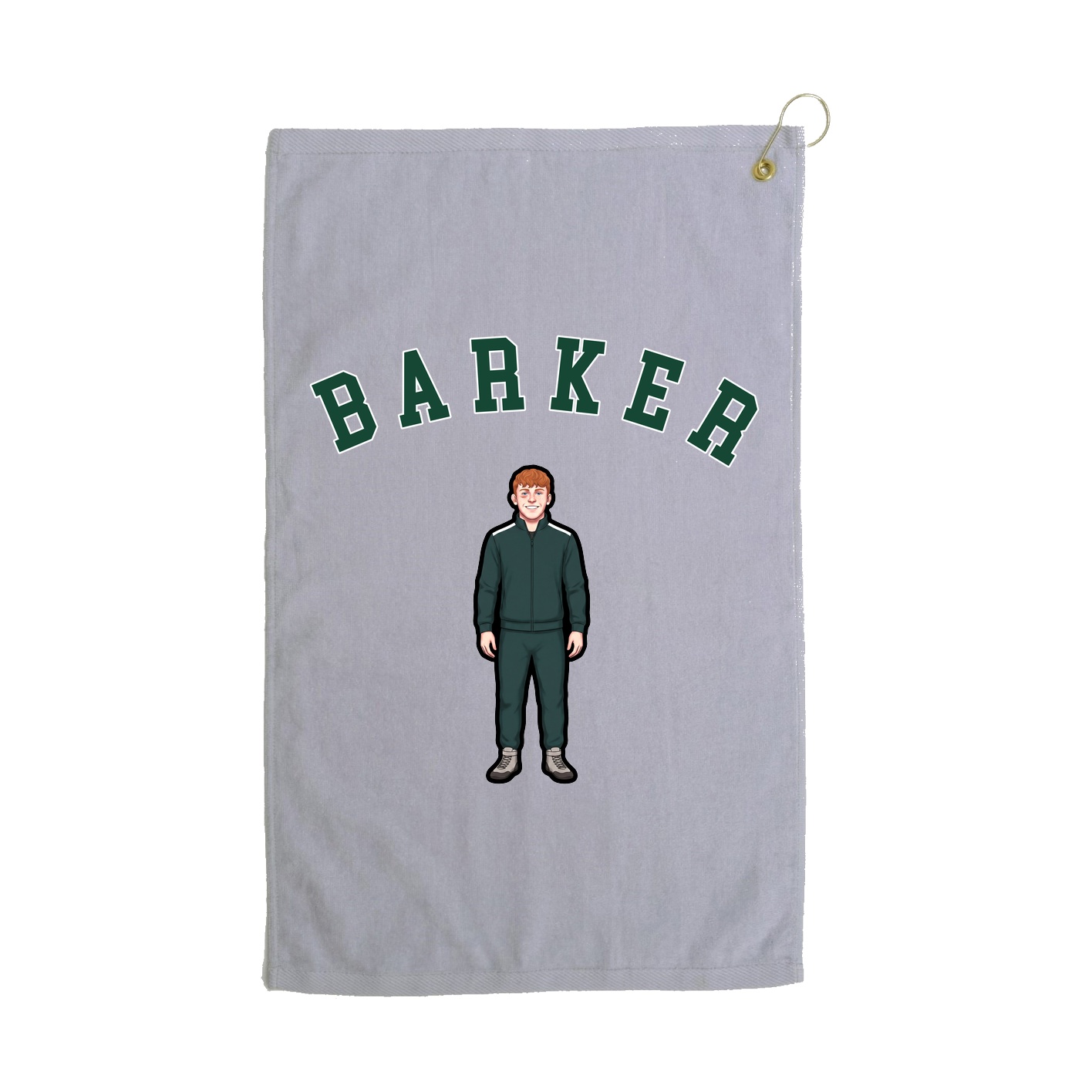 Golf Towel — Shirsey Arch in Grey