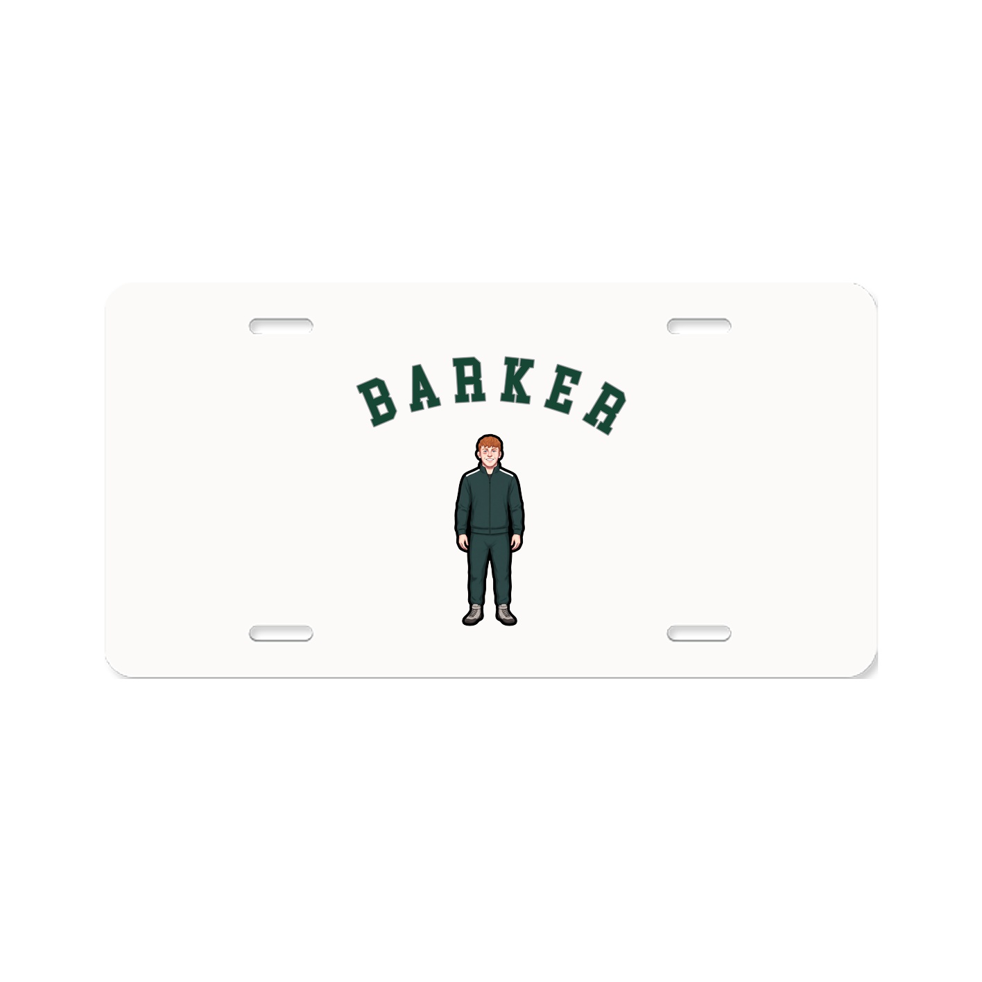 License Plate — Shirsey Arch in Classic