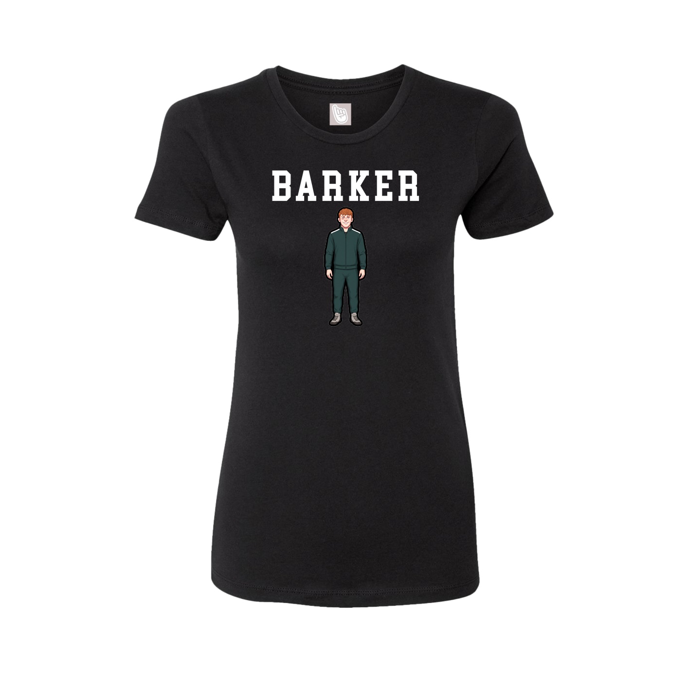 Fitted Women's Tee — Shirsey in Black