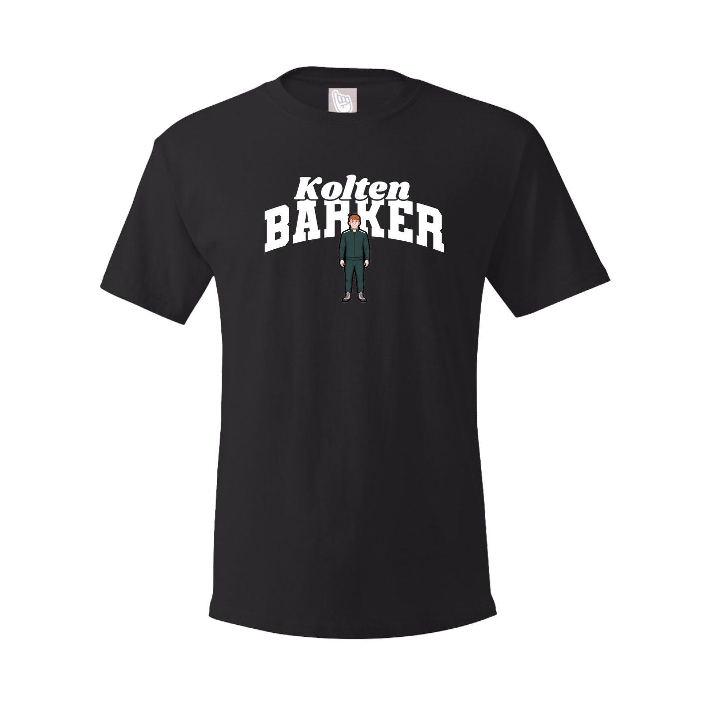 Youth Tee — Signature Arch in Black