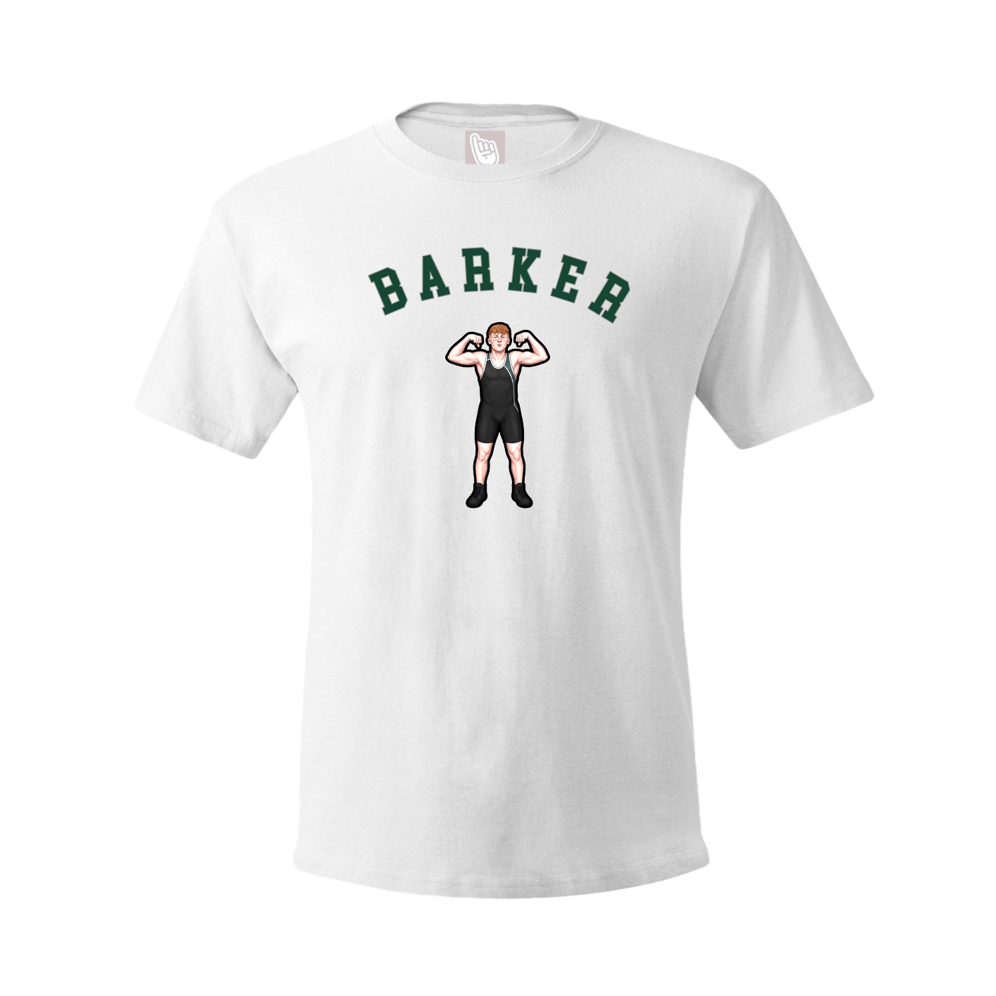 Youth Tee — Shirsey Arch in White