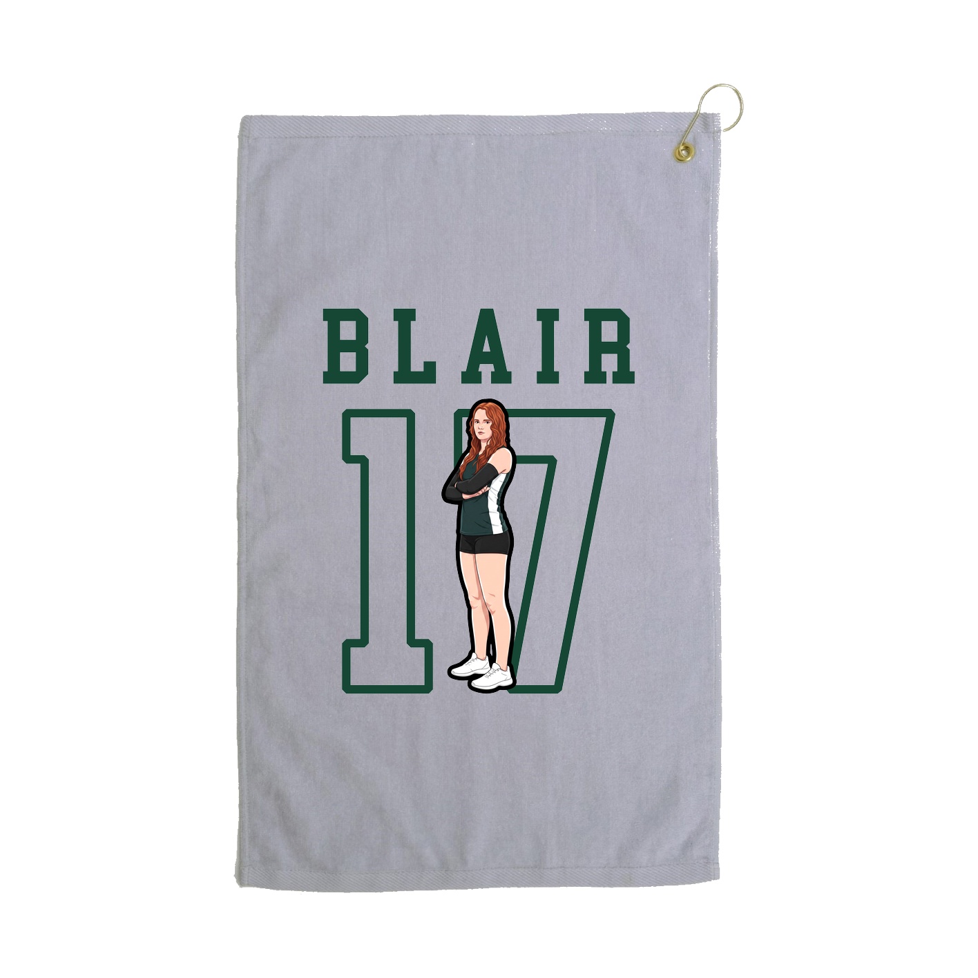Golf Towel — Shirsey in Grey