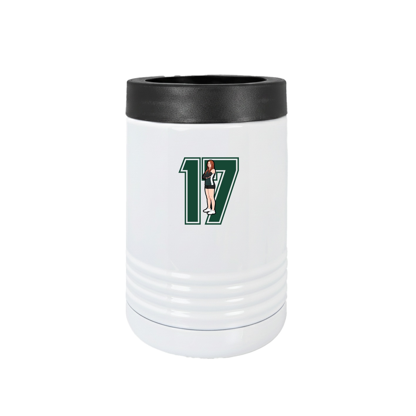 Beverage Holder — Number in White