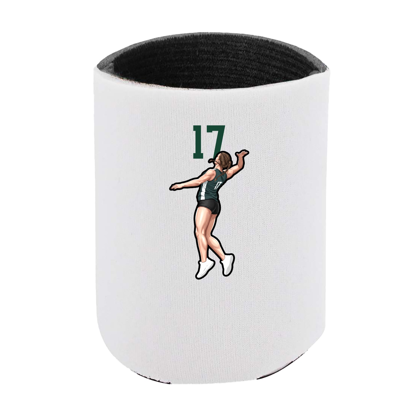Can Holder — Number Top in White