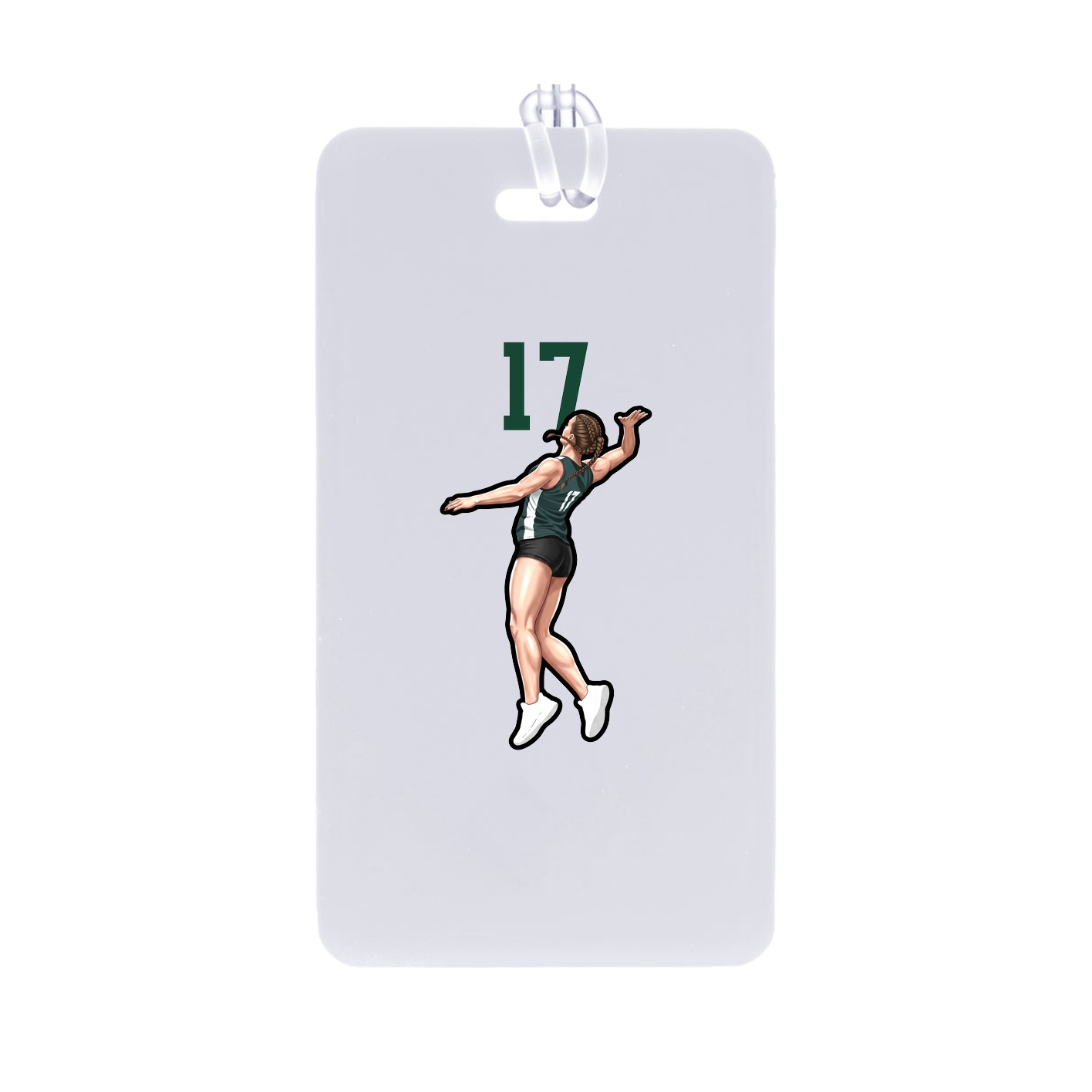 Bag Tag — Number Top in Classic