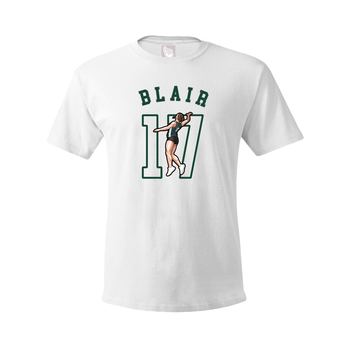 Youth Tee — Shirsey Arch in White
