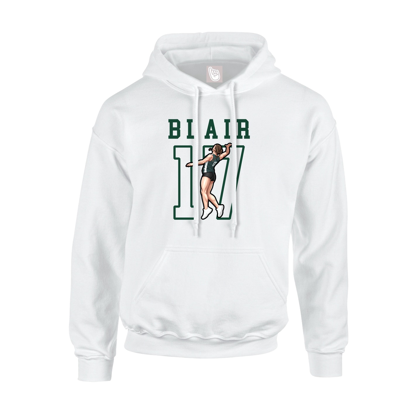 Youth Hoodie — Shirsey in White