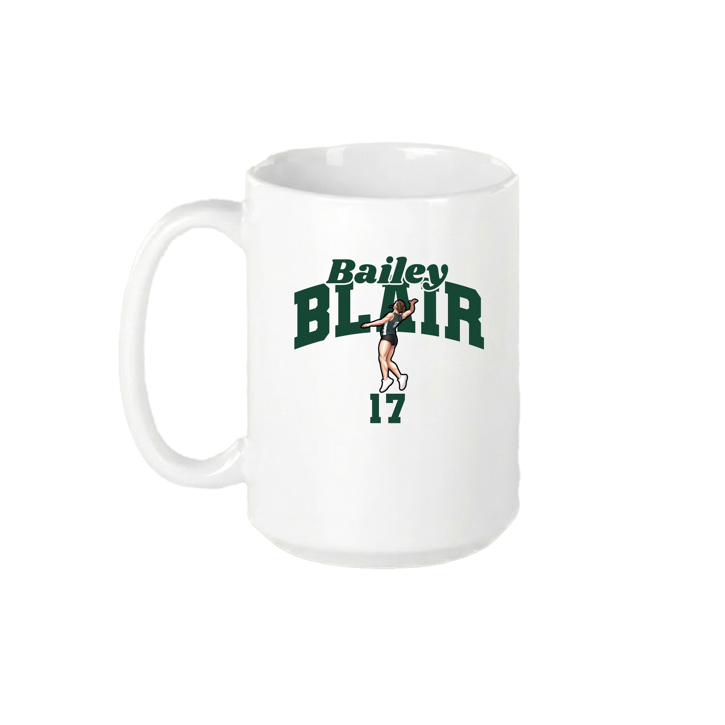 15oz Coffee Mug — Signature Arch in White