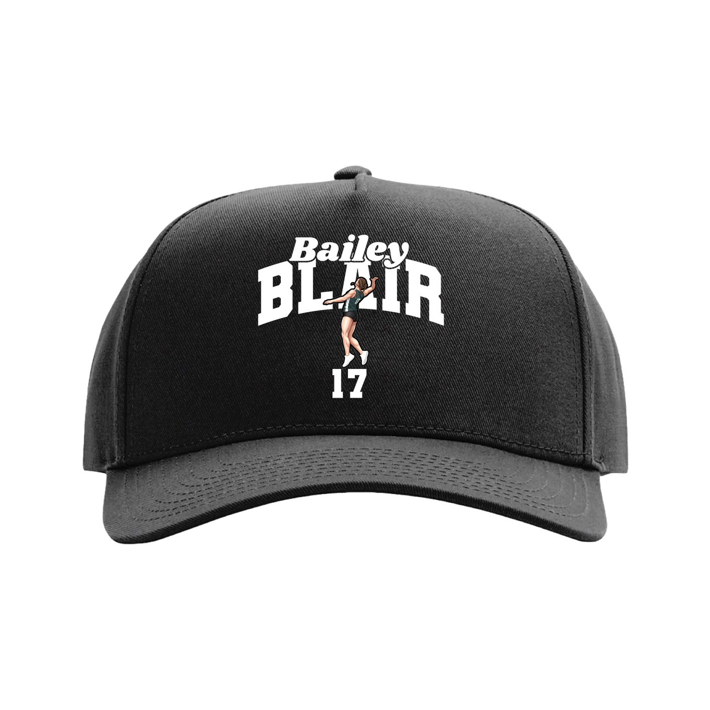 Full Fabric Five-Panel Champ Cap
