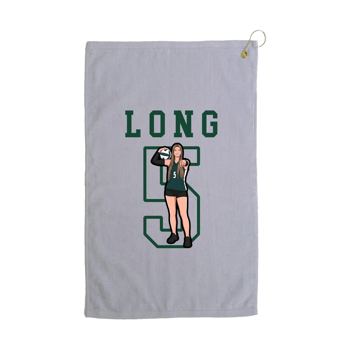 Golf Towel — Shirsey in Grey